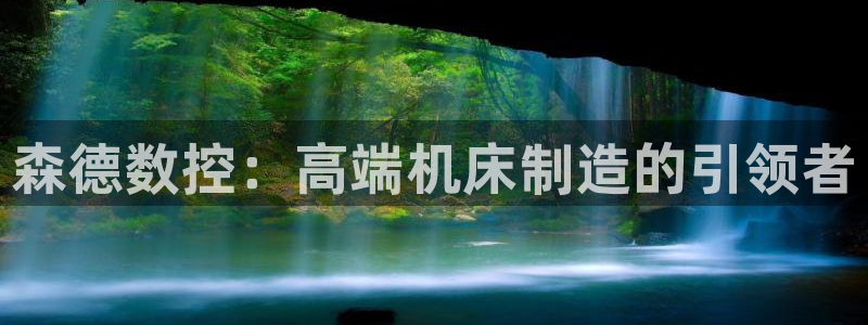 天辰娱乐游戏:森德数控:高端机床制造的引领者