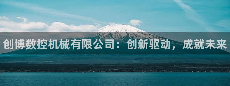 天辰天富娱乐:创博数控机械有限公司:创新驱动,成就未来